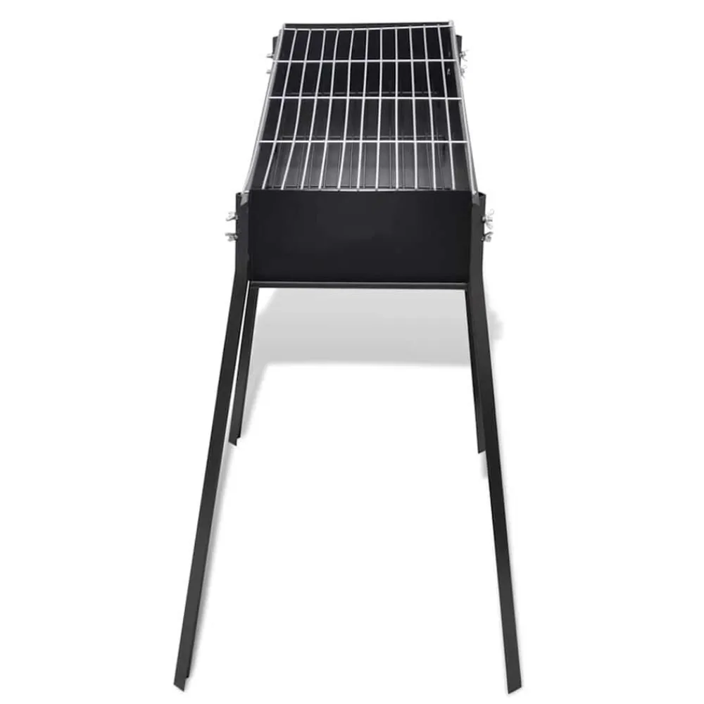 Arts De La Table & Arts Culinaires-vidaXL Support de barbecue au charbon de bois Carré 75x28 cm