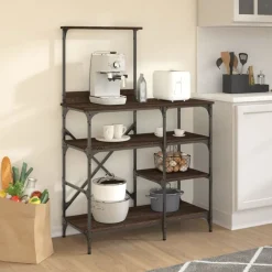 Arts De La Table & Arts Culinaires-vidaXL Support de boulanger chêne marron 90x40x132 cm Chêne marron