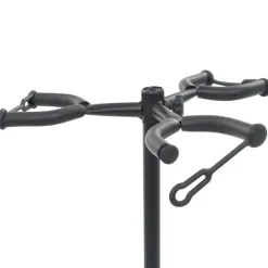 Arts & Loisirs-vidaXL Support de guitare Noir Acier