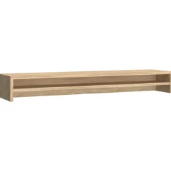 vidaXL Support de moniteur Chêne Sonoma 100 x 24 x 13 cm Aggloméré