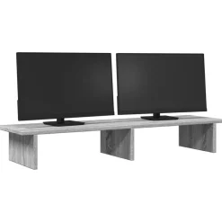 vidaXL Support de moniteur 100x27x15 cm bois d'ingénierie