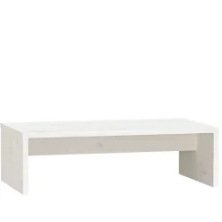 vidaXL Support de moniteur 50x27x15 cm Bois de pin solide