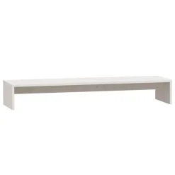 vidaXL Support de moniteur 100x27x15 cm Bois de pin solide