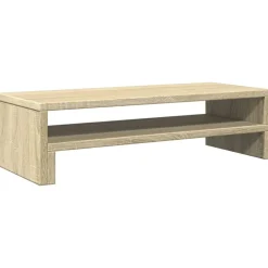 Appareils Électroniques-vidaXL Support de moniteur chêne sonoma 54x22x15 cm bois d'ingénierie Ch&ecirc;ne sonoma