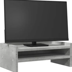 vidaXL Support de moniteur 42x24x16 cm bois d'ingénierie