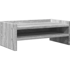Appareils Électroniques|Allaitement & Alimentation-vidaXL Support de moniteur 42x24x16 cm bois d'ingénierie Sonoma gris