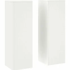 vidaXL Support de Plante 2 pcs 24 x 24 x 75 cm Acier