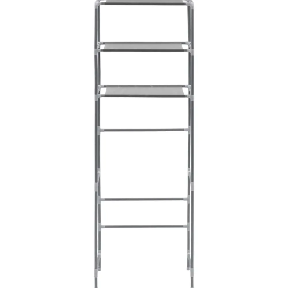 vidaXL Support de rangement 3 niveaux de toilette é 53x28x169 cm