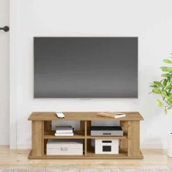 Meubles Tv-vidaXL Support de télévision Chêne artisanal 96 x 35 x 33,5 cm ch&ecirc;ne artisanal