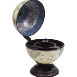 Armoires & Meubles De Rangement-vidaXL Support de vin globe de dessus de table Bois d'eucalyptus Vert