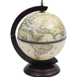 Armoires & Meubles De Rangement-vidaXL Support de vin globe de dessus de table Bois d'eucalyptus Vert