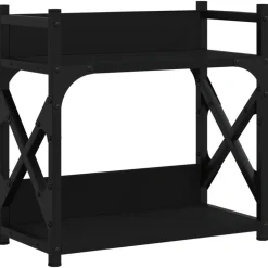 vidaXL Support d'imprimante 2 niveaux 40x20x40 cm