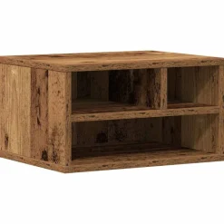 Appareils Électroniques-vidaXL Support d'imprimante 40 x 32 x 22,5 cm Bois ancien