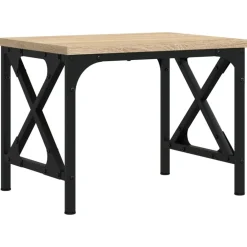 Appareils Électroniques-vidaXL Support d'imprimante chêne sonoma 40x30x31 cm bois d'ingénierie Ch&ecirc;ne sonoma