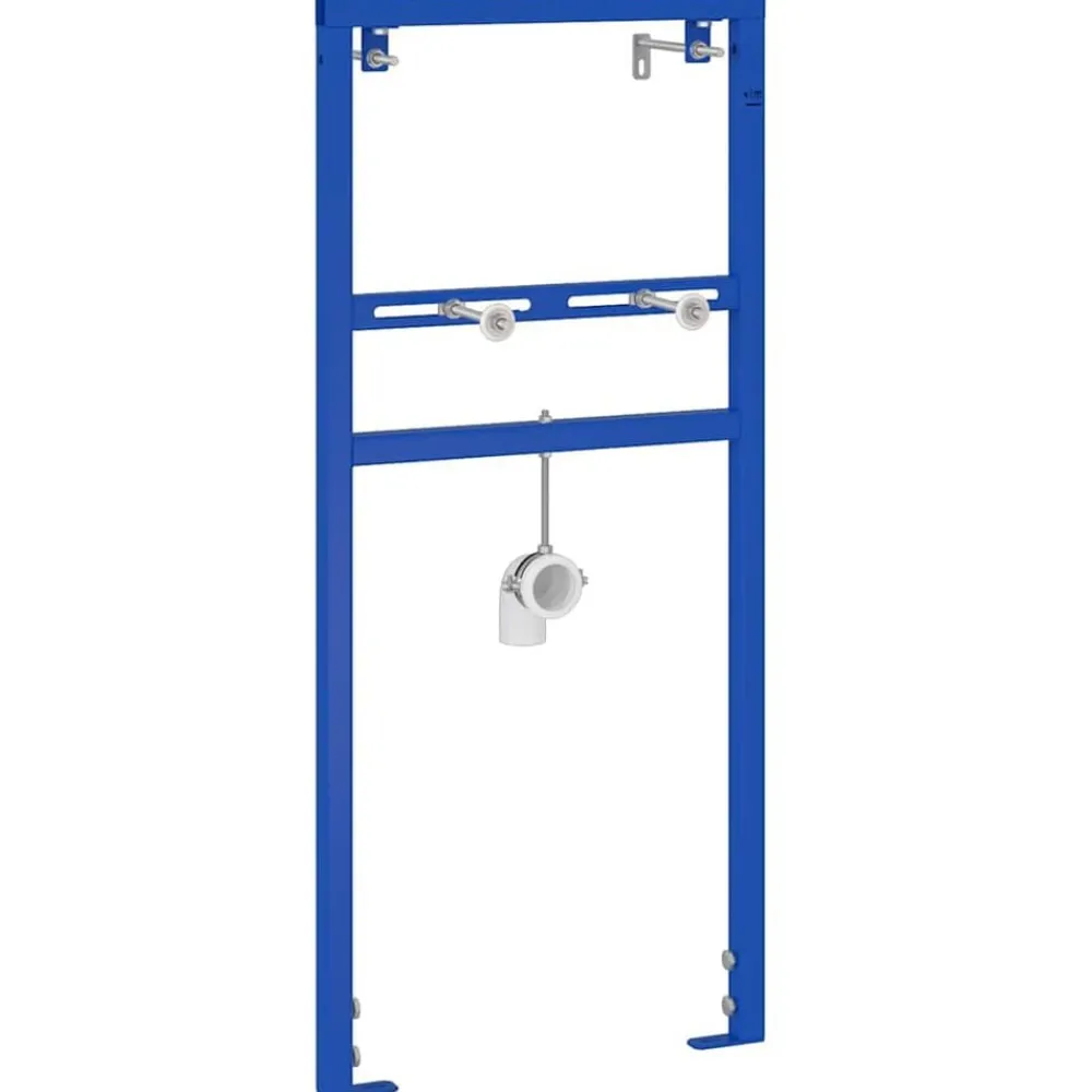 vidaXL Support mural de salle de bain Bleu 50 x 3 x 112 cm