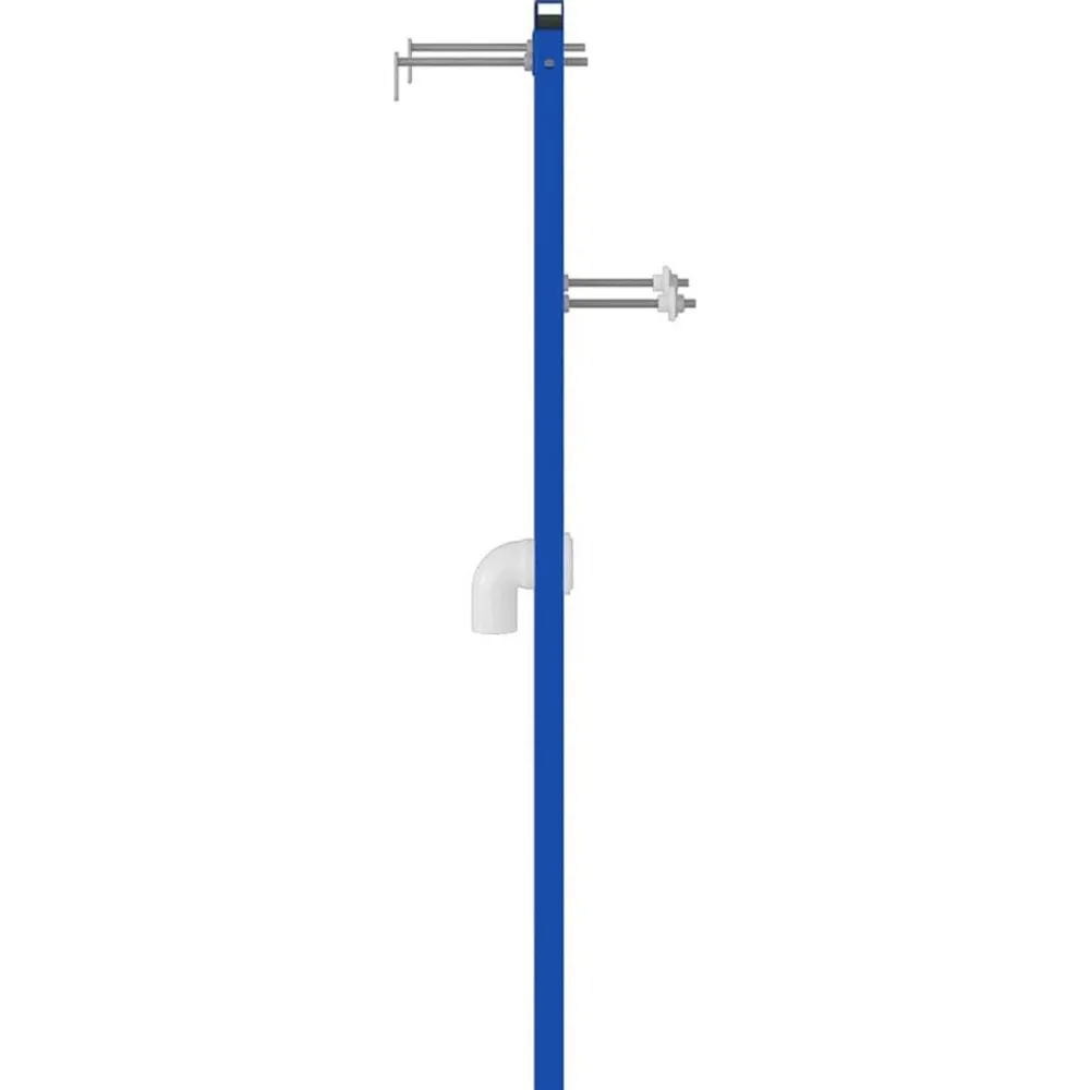 vidaXL Support mural de salle de bain Bleu 50 x 3 x 112 cm