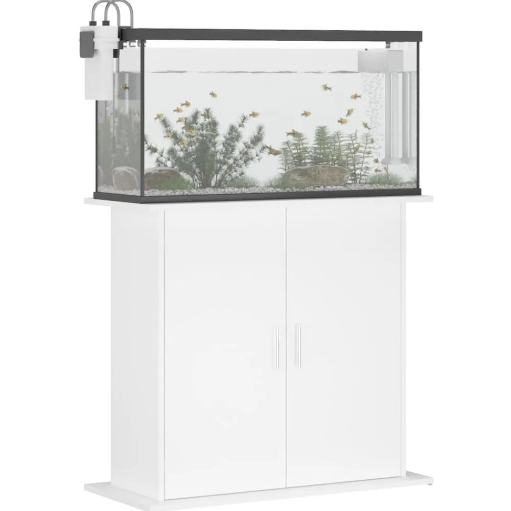 vidaXL Support pour aquarium 81x36x73 cm bois d'ingénierie