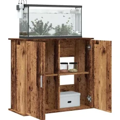 vidaXL Support pour aquarium 81x36x73 cm bois d'ingénierie