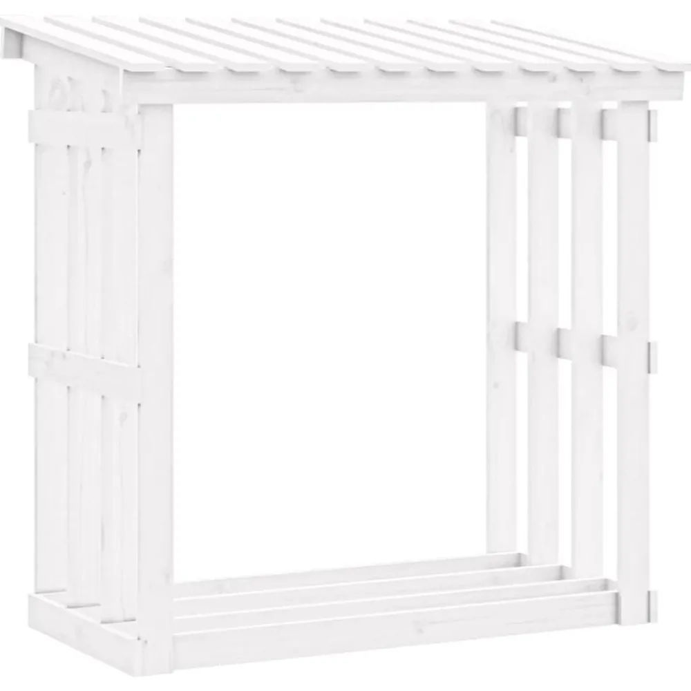 vidaXL Support pour bois de chauffage 108x64,5x109cm Bois de pin