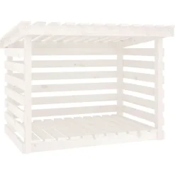 vidaXL Support pour bois de chauffage 108x73x79 cm Bois de pin