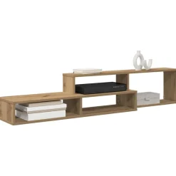 Meubles Tv-vidaXL SupportmuralpourTV 150x25x28,5cm Bois d'ingénierie ch&ecirc;ne artisanal