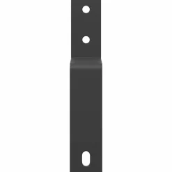 Matériaux De Construction-vidaXL Supports de dérivation pour portes de grange 5 pcs rails plats