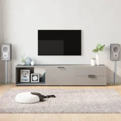 vidaXL Supports de haut-parleurs 2 pcs é verre trempé 1 pilier