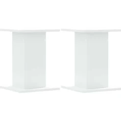 vidaXL Supports de haut-parleurs 2 pcs bois d'ingénierie