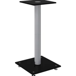 vidaXL Supports de haut-parleurs 2 pcs 1 pilier