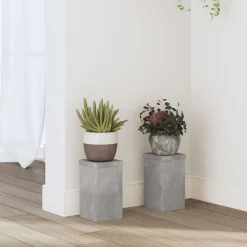 vidaXL Supports pour plantes 2 pcs bois d'ingénierie