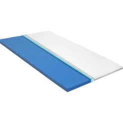 Linge-vidaXL Sur-matelas 80 x 200 cm Mousse à mémoire de forme Visco 6 cm