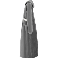 Vêtements & Accessoires-vidaXL Sweat à capuche couverture M Polaire et flanelle Gris foncé