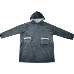 vidaXL Sweat à capuche couverture M Polaire et flanelle