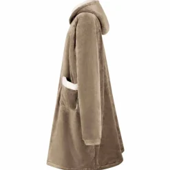 vidaXL Sweat à capuche couverture M Polaire et flanelle