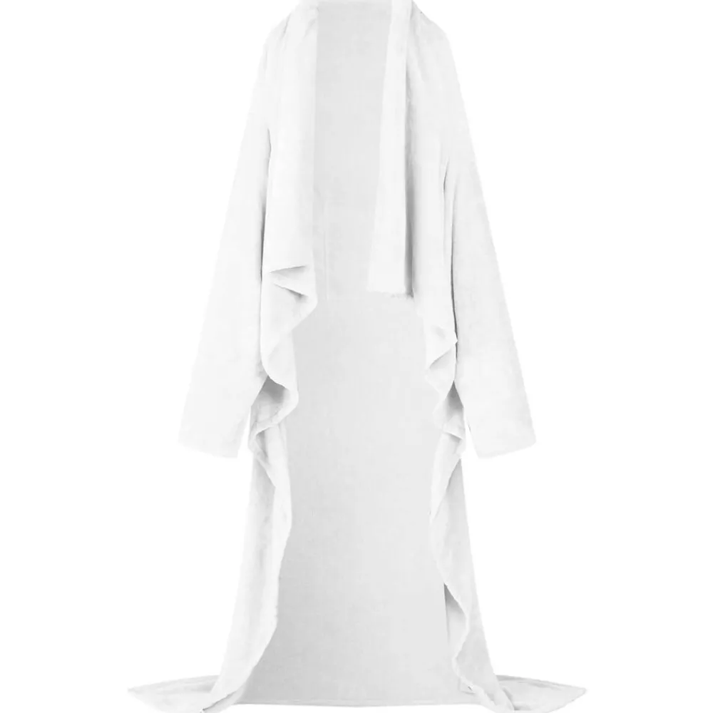vidaXL Sweat à capuche couverture F Flanelle