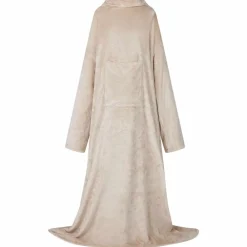 vidaXL Sweat à capuche couverture F Flanelle