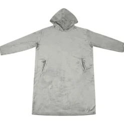 Vêtements & Accessoires-vidaXL Sweat à capuche couverture s Flanelle Gris