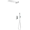 Plomberie-vidaXL Système de douche Acier inoxydable 201 Argenté