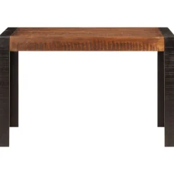 Tables-vidaXL Table à dîner 120x60x76 cm bois de manguier massif marron miel