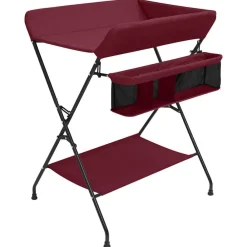 vidaXL Table à langer Fer