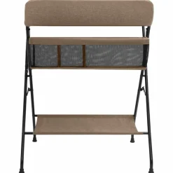Change De Bébé-vidaXL Table à langer Fer Taupe