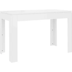 vidaXL Table à manger 120x60x76 cm Bois d'ingénierie