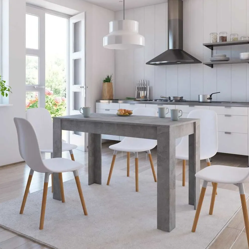 vidaXL Table à manger 120x60x76 cm Bois d'ingénierie