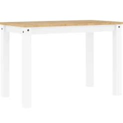 vidaXL Table à manger PANAMA 112x60x75 cm bois massif de pin