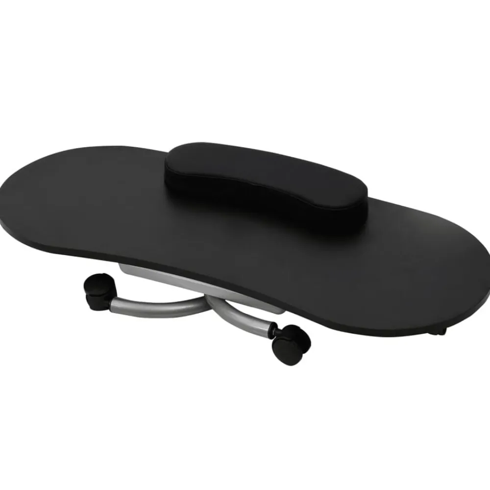 vidaXL Table à manucure pliable avec roulettes