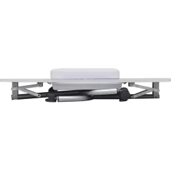 vidaXL Table à manucure pliable avec roulettes