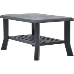 vidaXL Table basse 90x60x46 cm Plastique