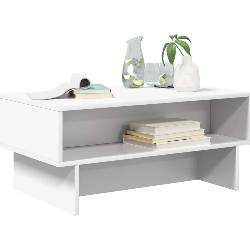 vidaXL Table basse 80 x 46 x 35 cm Bois d'ingénierie