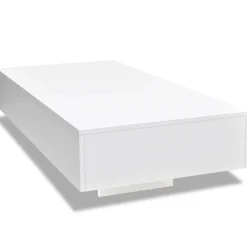 vidaXL Table basse brillant