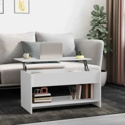 vidaXL Table basse 102x50x52,5 cm bois d'ingénierie